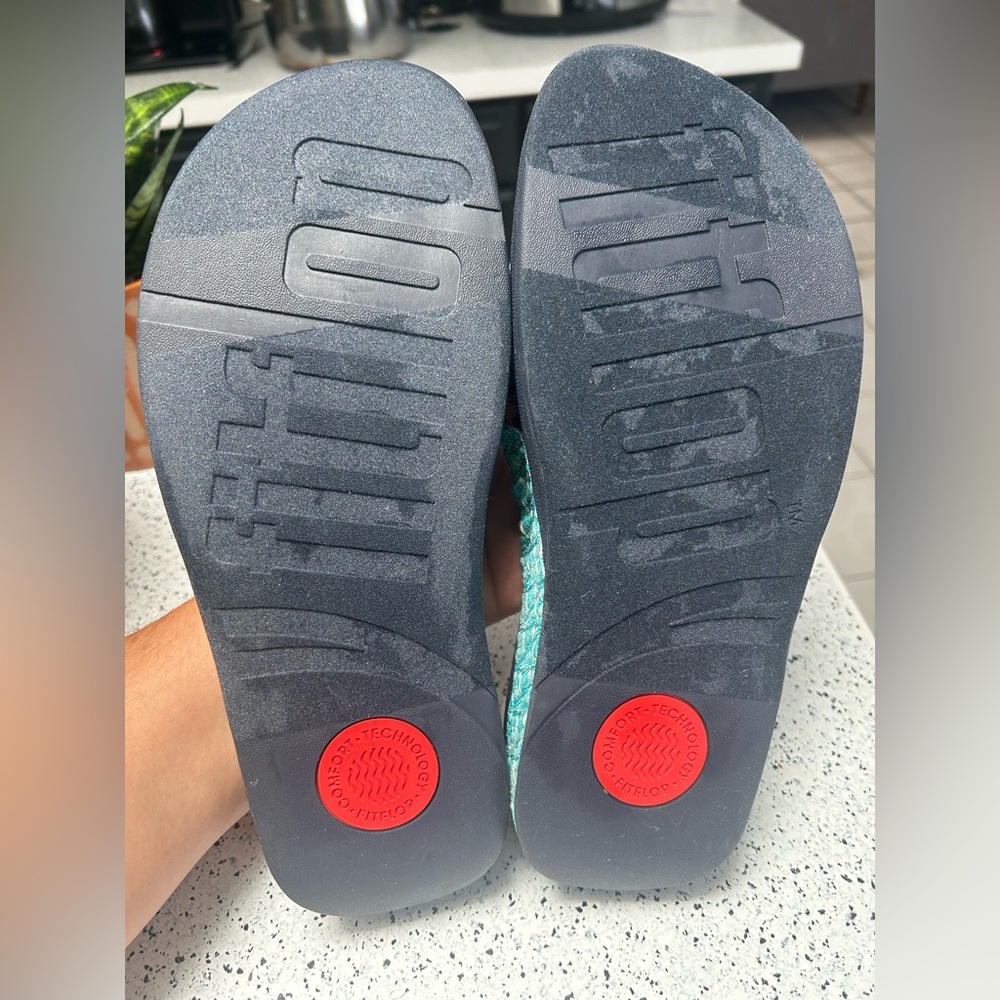 Fitflop Blue and Navy Women's Sandals/ Size 10 - Picture 6 of 7